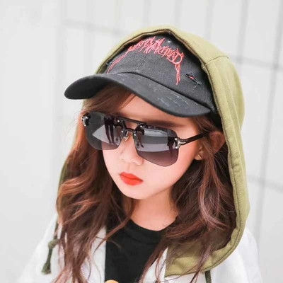 Children`s glasses for girls with wide glass in several colors