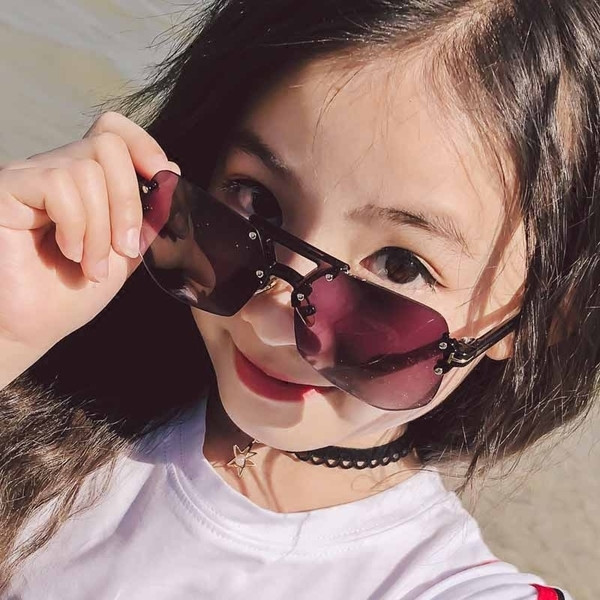 Ochelari copii pentru fete cu sticla lata in mai multe culori