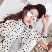 Ochelari pentru copii cu ochelari rotunjiti cu oglinda in mai multe culori