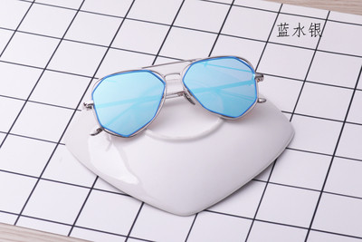 Ochelari pentru copii cu ochelari rotunjiti cu oglinda in mai multe culori