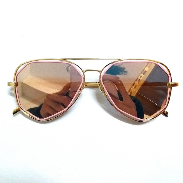 Ochelari pentru copii cu ochelari rotunjiti cu oglinda in mai multe culori