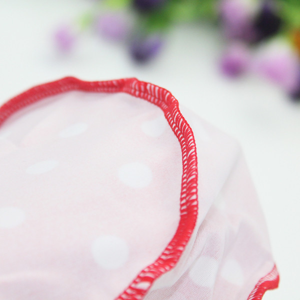 Costum de baie drăguț pentru fete pentru copii cu puncte cu pălărie