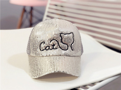 Παιδικό καπέλο για κορίτσια με πούλιες και κεντήματα σε διάφορα χρώματα