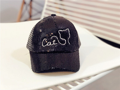 Παιδικό καπέλο για κορίτσια με πούλιες και κεντήματα σε διάφορα χρώματα