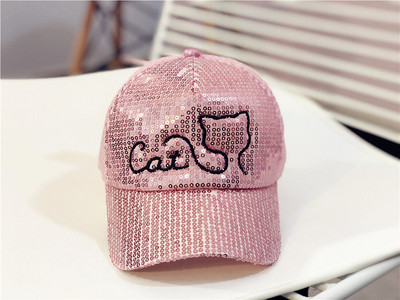 Παιδικό καπέλο για κορίτσια με πούλιες και κεντήματα σε διάφορα χρώματα