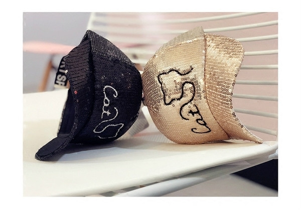 Παιδικό καπέλο για κορίτσια με πούλιες και κεντήματα σε διάφορα χρώματα