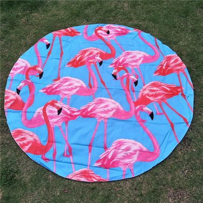 Prosoape de plajă frumoase într-o formă rotundă diferite modele