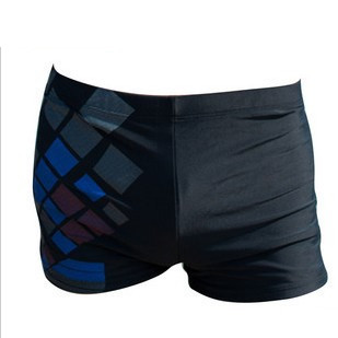 Costum de baie elegant pentru bărbați, cu un motiv colorat