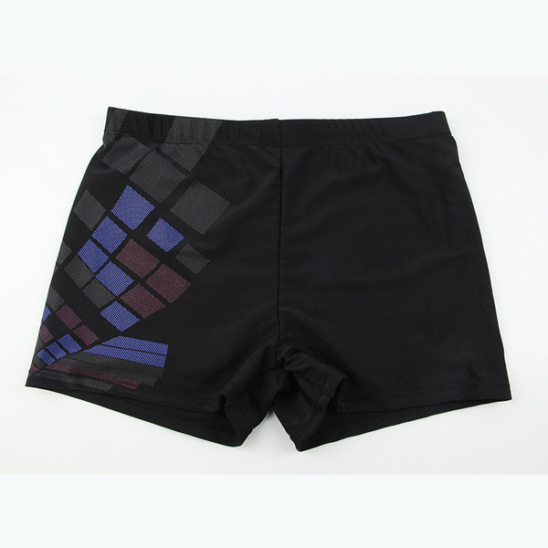 Costum de baie elegant pentru bărbați, cu un motiv colorat