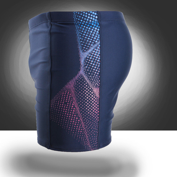 Costum de baie pentru bărbați în negru și albastru