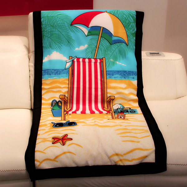 Хавлиена кърпа за плаж в три модела