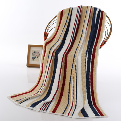 Βαμβακερές πετσέτες θαλλάσηςσε δύο χρώματα