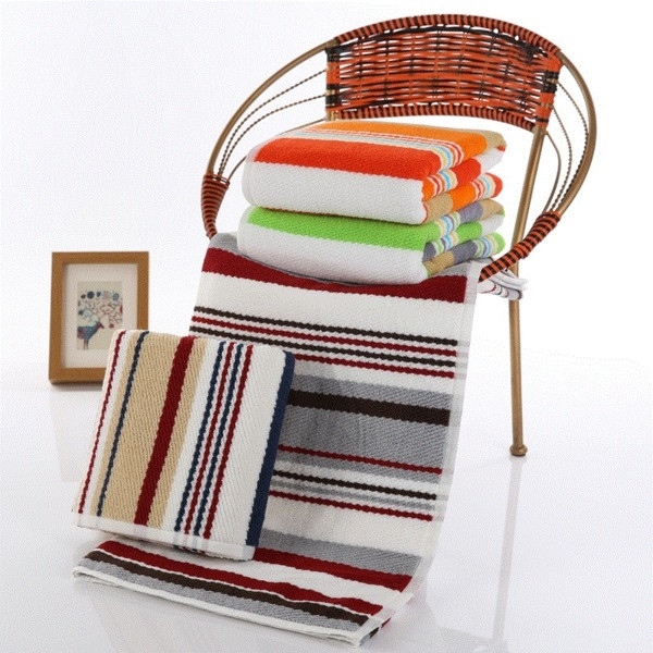 Βαμβακερές πετσέτες θαλλάσηςσε δύο χρώματα