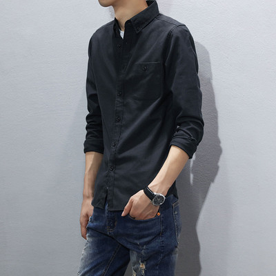 Ελεύθερο  ανδρικό πουκάμισο φαρδιά μοτίβο σε διάφορα χρώματα