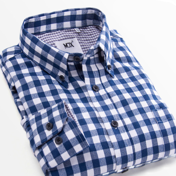 Cămașă casual bărbați în carouri în mai multe culori