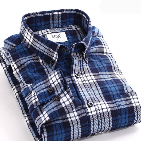 Cămașă casual bărbați în carouri în mai multe culori