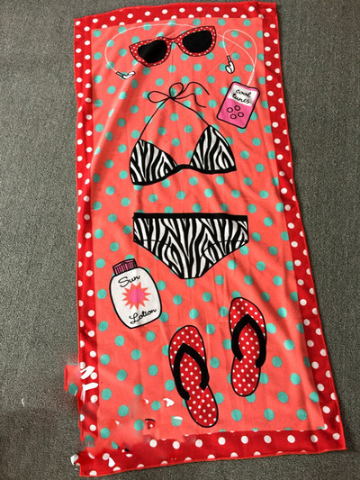 Плажна хавлиена кърпа в два модела