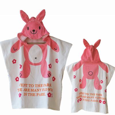 Детски кърпи за плаж с качулка в два размера различни цветове