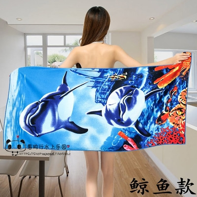 Тънки памучни плажни кърпи в различни цветове 150/70 см