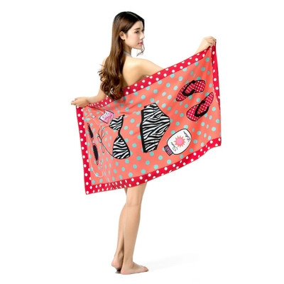 Тънки памучни плажни кърпи в различни цветове 150/70 см