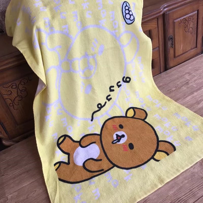 Prosop de plajă subțire pentru copii cu imagini diferite