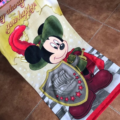 Prosop de plajă subțire pentru copii cu imagini diferite