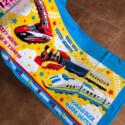 Prosop de plajă subțire pentru copii cu imagini diferite