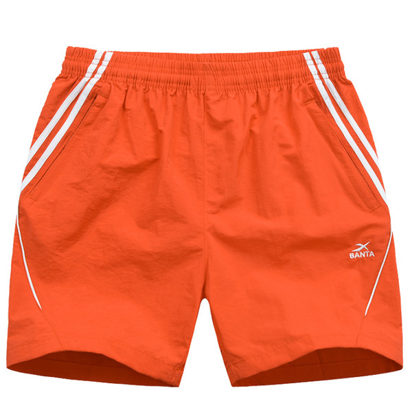 Sport - pantaloni scurți casual pentru bărbați cu margini colorate în mai multe culori