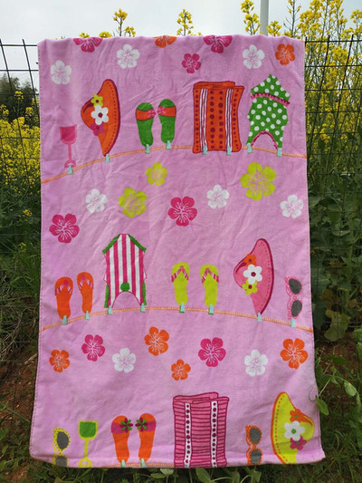 Детски хавлиени кърпи за плаж с различни картинки