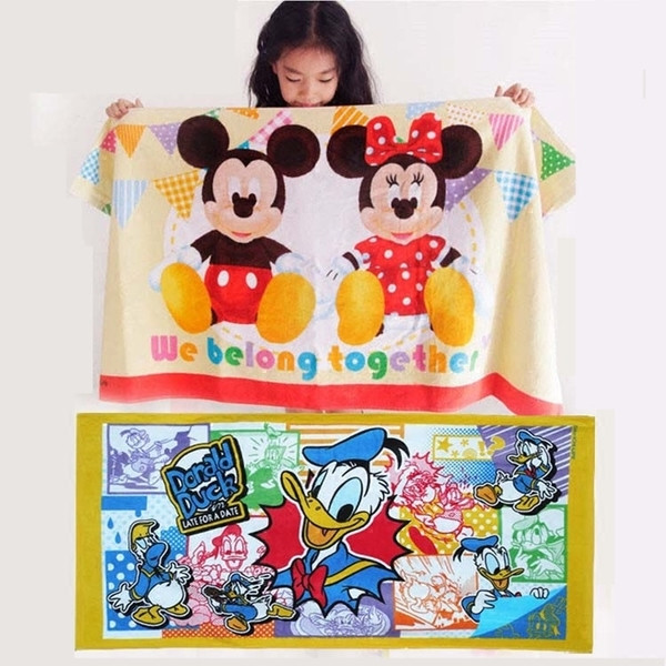 Детски хавлиени кърпи за плаж с различни картинки