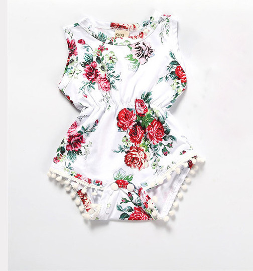 Παιδική σαλοπέτα για κορίτσια σε τρία χρώματα με floral μοτίβα