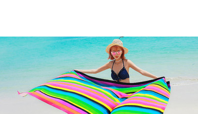Кърпа за плаж в няколко разцветки размер 150/70 см
