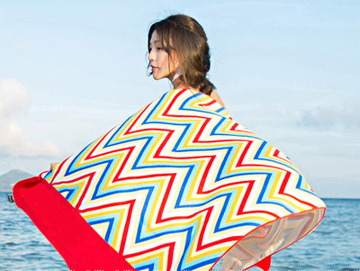 Кърпа за плаж в няколко разцветки размер 150/70 см