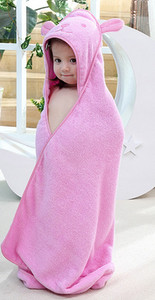 Βαμβακερή πετσέτα με  κουκούλα σε διάφορα μοντέλα