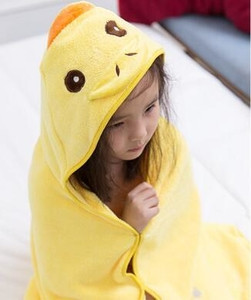 Βαμβακερή πετσέτα με  κουκούλα σε διάφορα μοντέλα