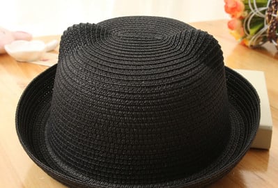 Сламени  унисекс шапки за плаж в няколко модела и различни цветове