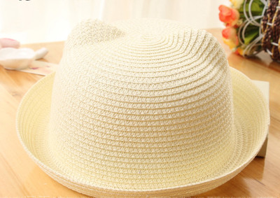 Сламени  унисекс шапки за плаж в няколко модела и различни цветове