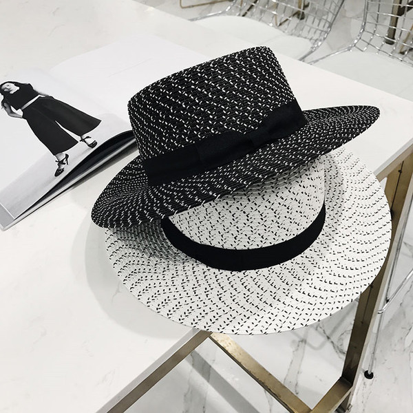 Palarie eleganta de dama cu panglica in mai multe culori