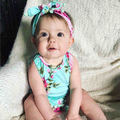 Φόρμες για μωρά σε floral μοτίβο