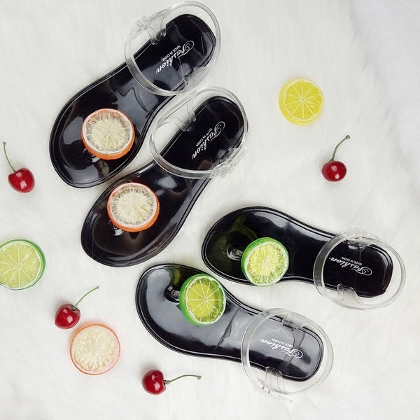 Дамски сандали гумени с интересна 3D декорация