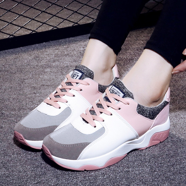 Tenisi casual dama in culori mixte