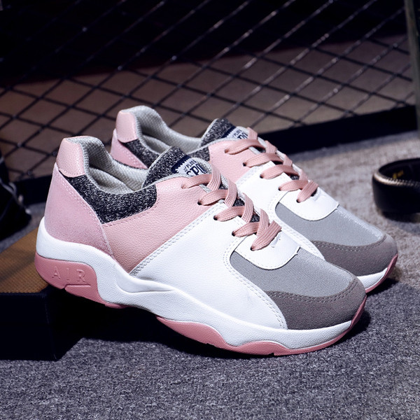 Tenisi casual dama in culori mixte