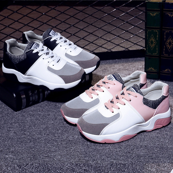 Tenisi casual dama in culori mixte