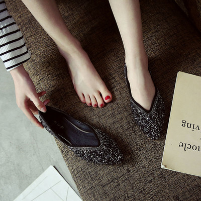 Γυναικέια κομψά παπούτσια με πέτρες σε διάφορα χρώματα