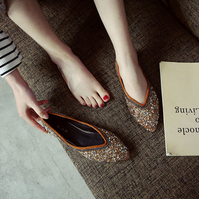 Γυναικέια κομψά παπούτσια με πέτρες σε διάφορα χρώματα