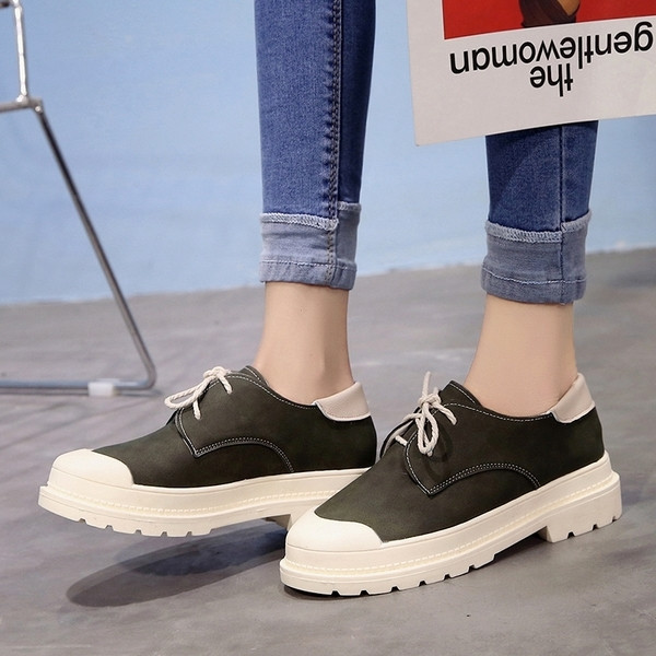 Pantofi casual dama in trei culori cu talpa aspra