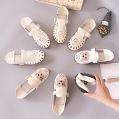 Άνετα γυναικεία παπούτσια σε δύο σχέδια και δύο χρώματα