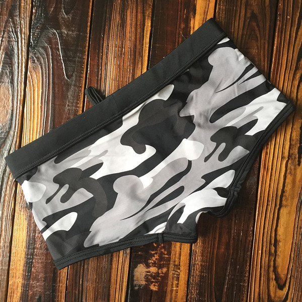 Ανδρικά μαγιό καμουφλάζ με κορδόνια