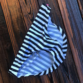 Costum de baie bărbați cu dungi