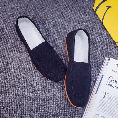 Дамски мокасини от плат в различни цветове